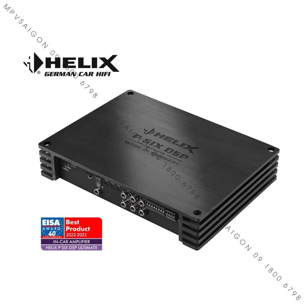HELIX P SIX DSP UTIMATE: AMPLIFIER 6 KÊNH HI-RES TÍCH HỢP 8 KÊNH DSP - Ảnh 2