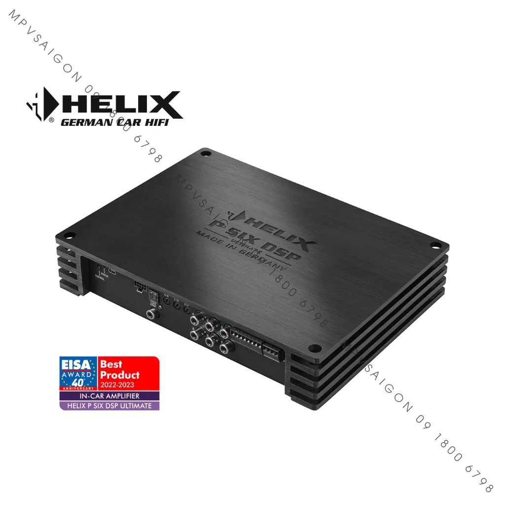 HELIX P-SIX DSP: AMPLIFIER 6 KÊNH TÍCH HỢP 8 KÊNH DSP - Ảnh 2