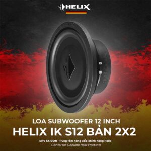 HELIX LOA SUBWOOFER MỎNG 12″ IK S12 BẢN 2X2