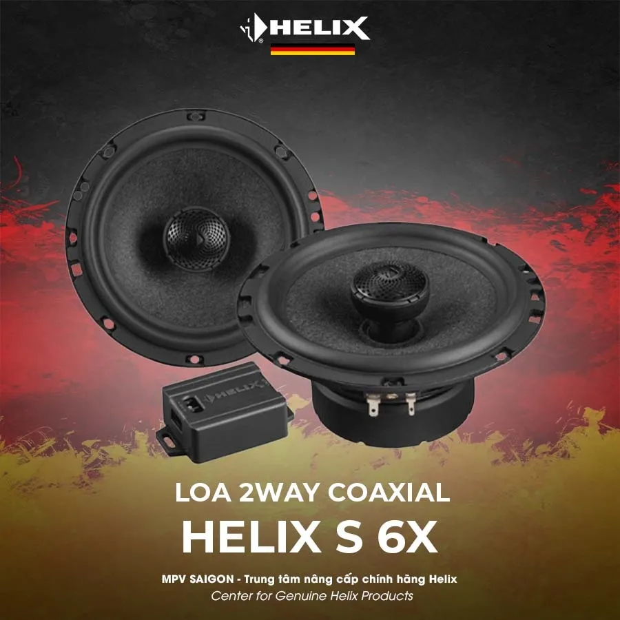 HELIX LOA 2WAY COAXIAL HELIX S 6X - Ảnh 5