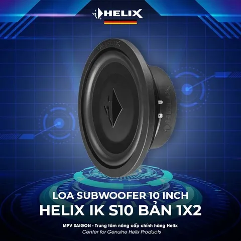 HELIX LOA BASIC 2WAY COAXIAL 4X6″ -3 OHM CB C460.2-S3 - Ảnh 3