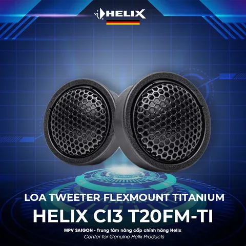 HELIX LOA I3 MIDRANGE FLEXMOUNT 4″ – 3 OHM CI3 M100FM-S3 - Ảnh 2