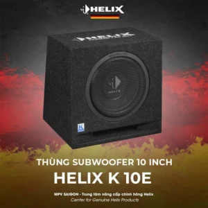 HELIX LOA SUBWOOFER 10″ GỒM THÙNG HELIX K 10E