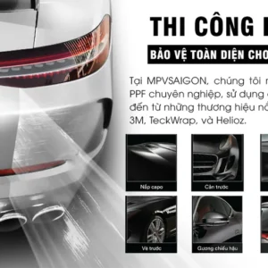 PPF 3M: thương hiệu lớn mạnh và những lợi ích bất ngờ khi thi công tại MPV SAIGON
