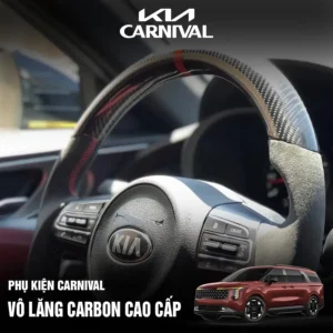Kia Carnival 2024 độ vô lăng carbon: kinh nghiệm và báo giá