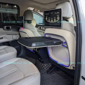 KIA SORENTO độ bàn xếp lưng ghế - Bàn làm việc xếp gọn - bàn ăn trên xe