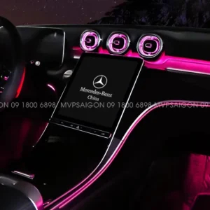 LED nội thất Benz C Class C200 C300 GLC 2022-2023