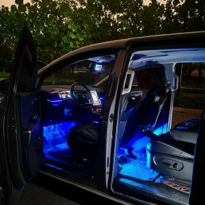 LED nội thất Hyundai Palisade 22 chi tiết chạy lập trình đủ chế độ