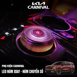LED núm xoay số LED núm chuyển số - LED nội thất Kia Carnival 2024 2025 Sorento