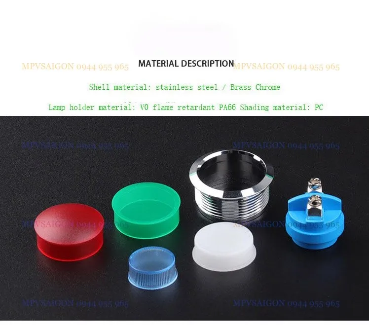 LED tín hiệu 22mm - Ảnh 5
