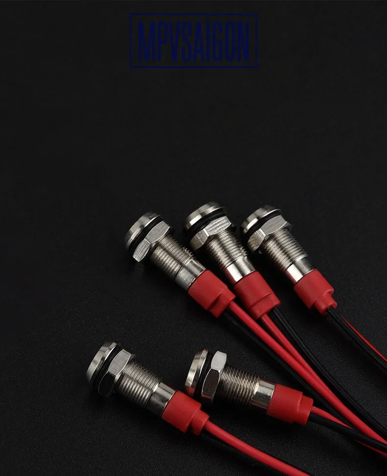 LED tín hiệu 6mm Có dây - Ảnh 4