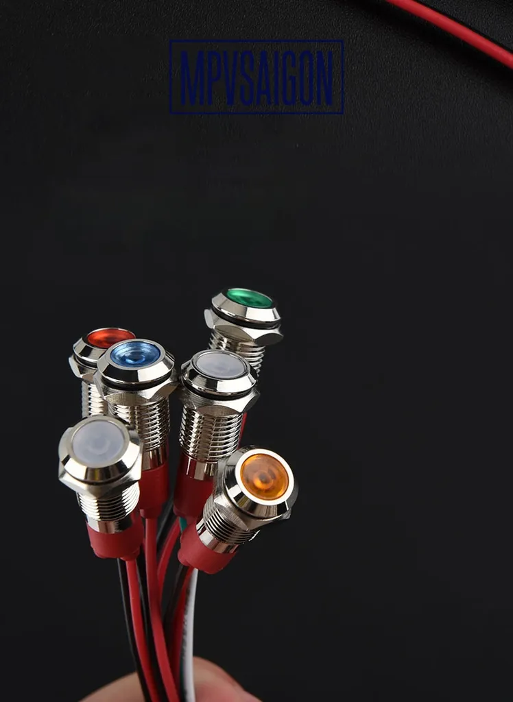 LED tín hiệu 6mm Có dây - Ảnh 3