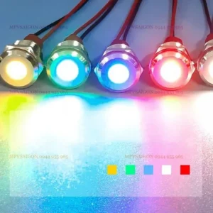 LED tín hiệu 8mm có dây
