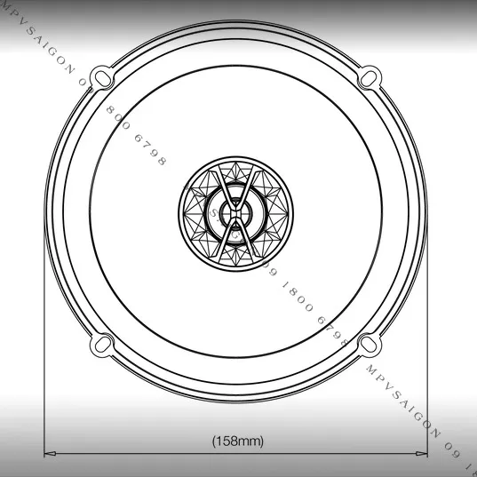 Loa đồng trục lắp trên xe ô tô JBL CLUB 6520 - Ảnh 4
