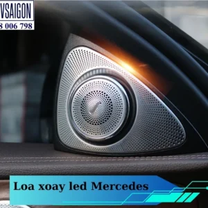 Loa xoay 3D tích hợp led Mercedes Benz