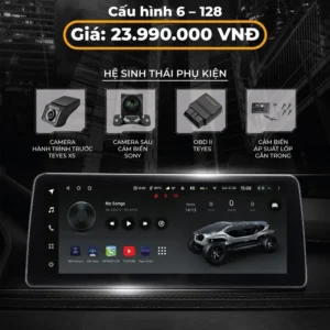 Màn hình android dành cho xế sang Mercedes, BMW, AUDI - Lux One