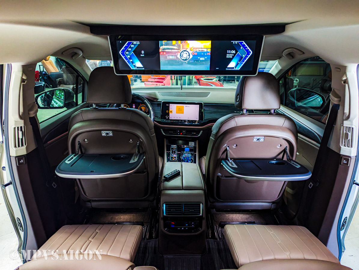 Màn hình trần gập mở tự động Kia Carnival 2025 - Ảnh 19