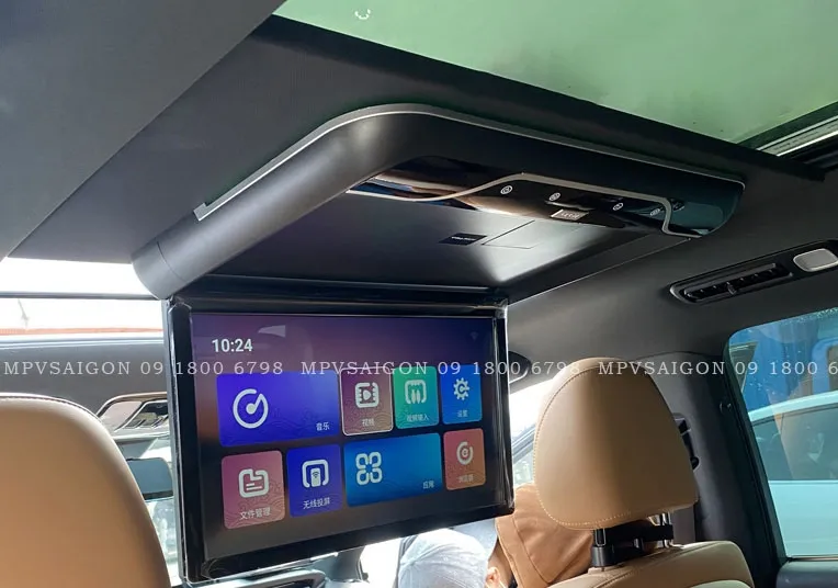 Màn hình trần Panorama cho xe cửa sổ trời toàn cảnh - Ảnh 2