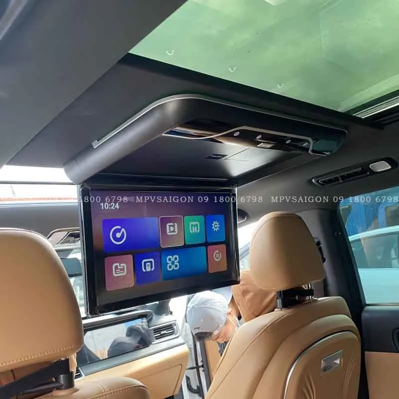 Màn hình trần Panorama cho xe cửa sổ trời toàn cảnh - Ảnh 21