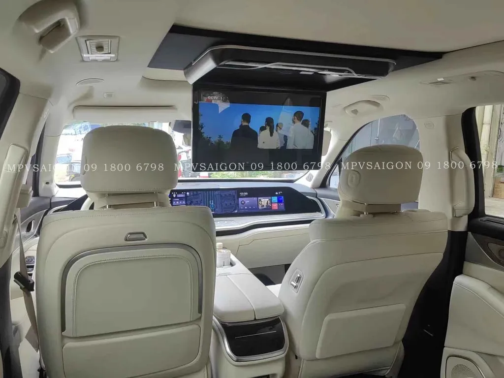 Màn hình trần Panorama cho xe cửa sổ trời toàn cảnh - Ảnh 34