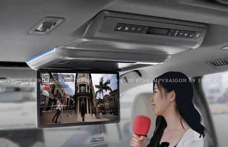 Màn hình trần Panorama cho xe cửa sổ trời toàn cảnh - Ảnh 36
