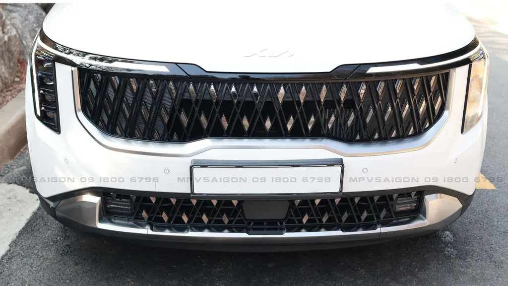 MẶT CA LĂNG DƯỚI NEW KIA CARNIVAL 2024 2025 MẪU HÀN QUỐC - Ảnh 7