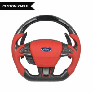 May da - Bọc da khâu da thủ công vô lăng xe Ford