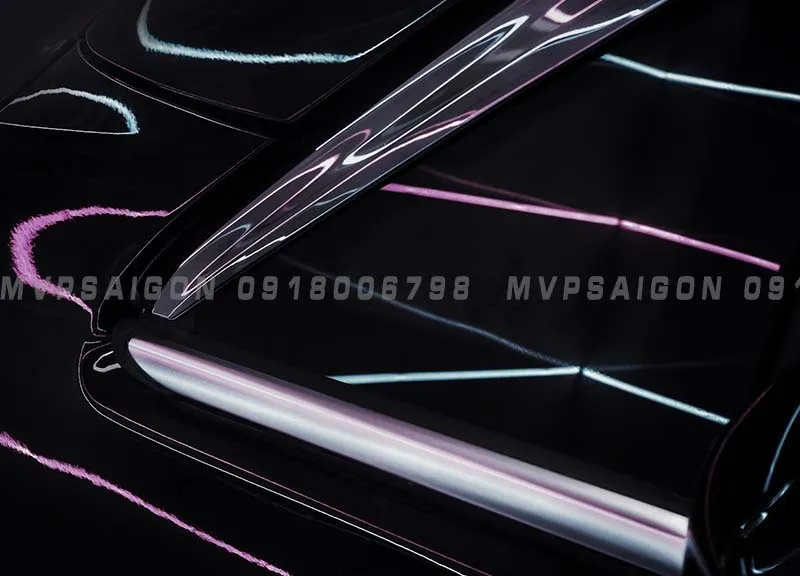 Nâng cấp bộ nẹp chân kính Benz V250 chrome và titan - Ảnh 5