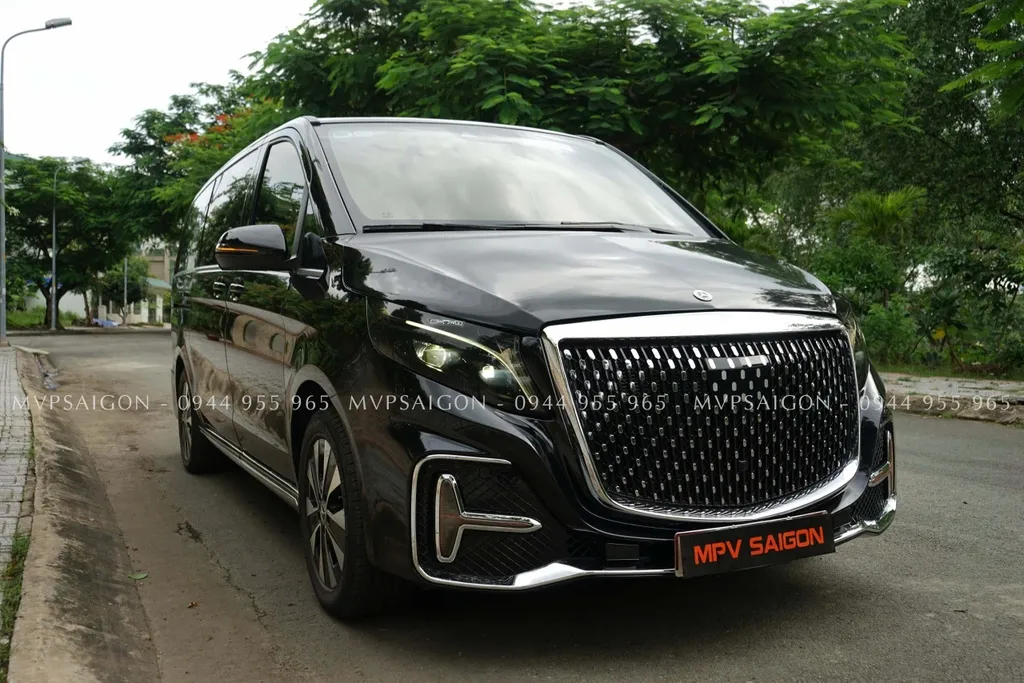 Nâng cấp body kit MERCEDES BENZ V250 bản 2024 - mẫu Starry - Ảnh 16