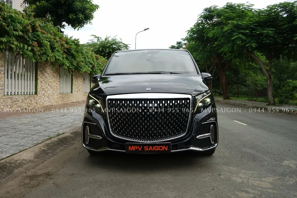 Nâng cấp body kit MERCEDES BENZ V250 bản 2024 - mẫu Starry - Ảnh 17