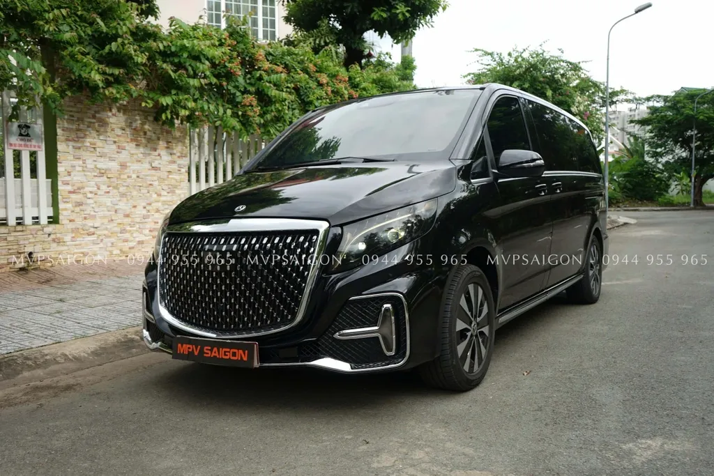 Nâng cấp body kit MERCEDES BENZ V250 bản 2024 - mẫu Starry - Ảnh 18