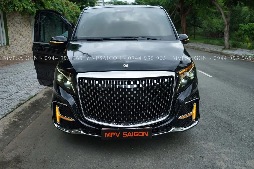 Nâng cấp body kit MERCEDES BENZ V250 bản 2024 - mẫu Starry - Ảnh 3