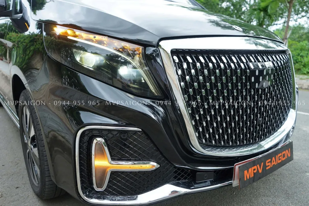 Nâng cấp body kit MERCEDES BENZ V250 bản 2024 - mẫu Starry - Ảnh 22
