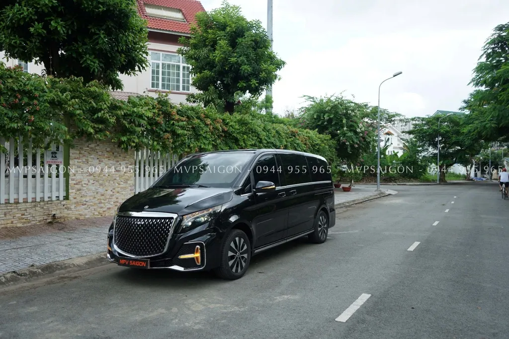 Nâng cấp body kit MERCEDES BENZ V250 bản 2024 - mẫu Starry - Ảnh 26