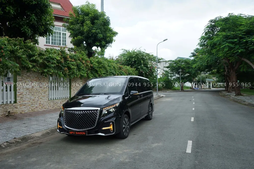 Nâng cấp body kit MERCEDES BENZ V250 bản 2024 - mẫu Starry - Ảnh 27
