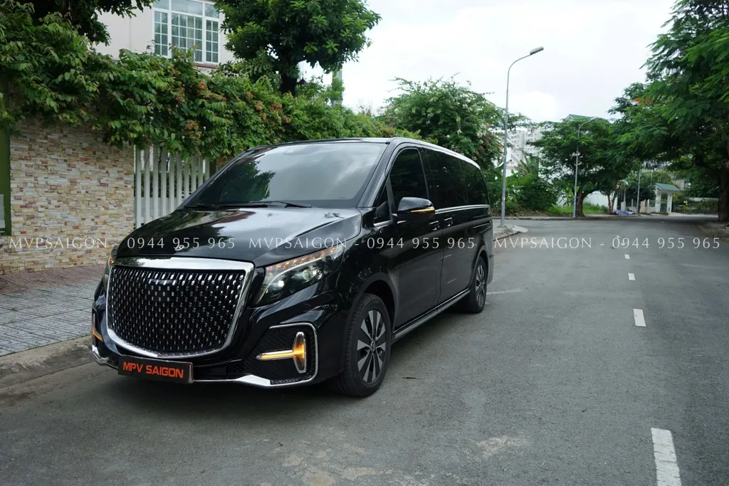 Nâng cấp body kit MERCEDES BENZ V250 bản 2024 - mẫu Starry - Ảnh 56