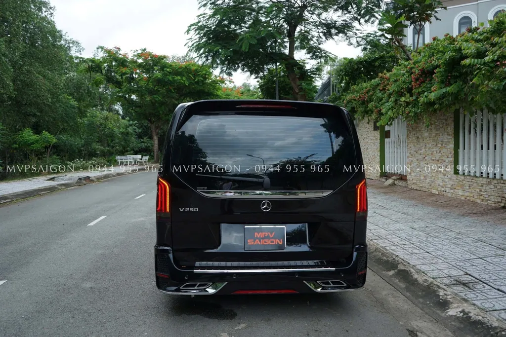 Nâng cấp body kit MERCEDES BENZ V250 bản 2024 - mẫu Starry - Ảnh 52