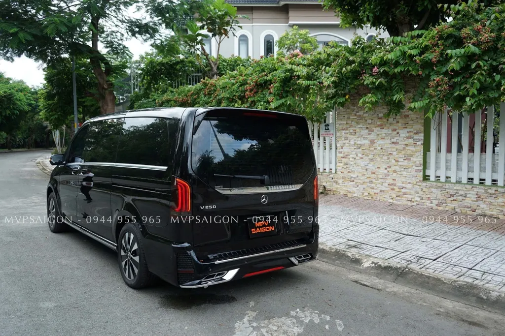 Nâng cấp body kit MERCEDES BENZ V250 bản 2024 - mẫu Starry - Ảnh 51