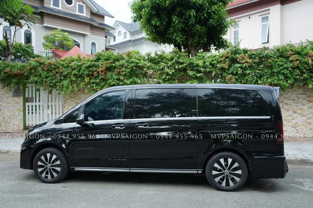 Nâng cấp body kit MERCEDES BENZ V250 bản 2024 - mẫu Starry - Ảnh 49