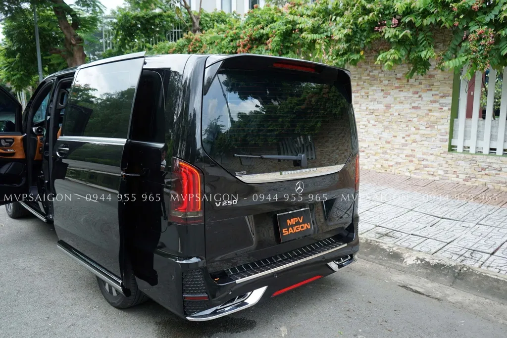 Nâng cấp body kit MERCEDES BENZ V250 bản 2024 - mẫu Starry - Ảnh 47