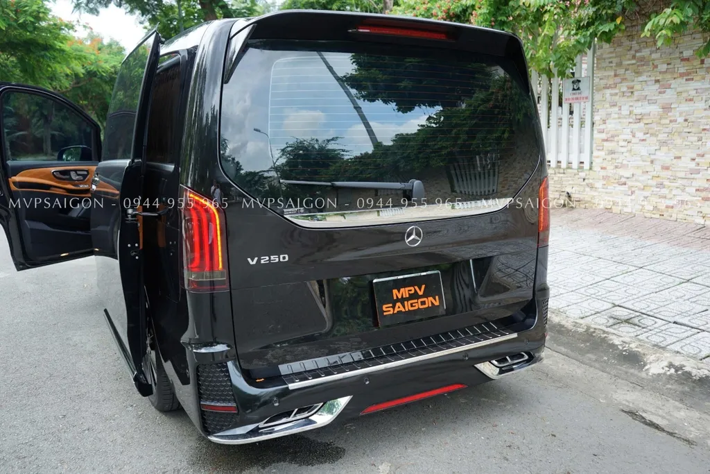 Nâng cấp body kit MERCEDES BENZ V250 bản 2024 - mẫu Starry - Ảnh 46