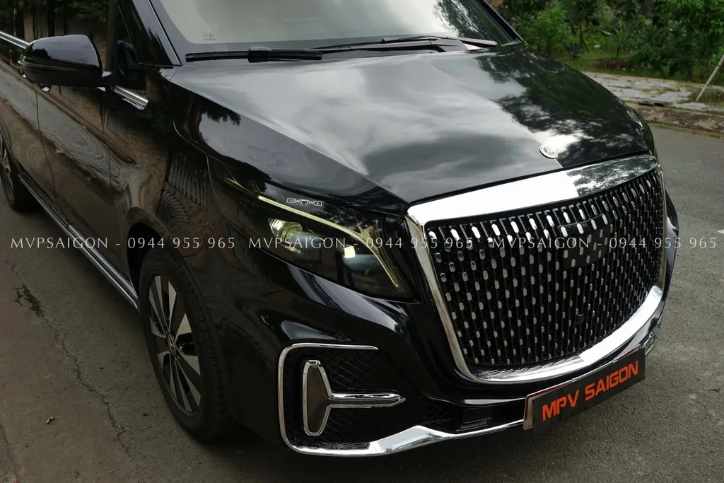 Nâng cấp body kit MERCEDES BENZ V250 bản 2024 - mẫu Starry - Ảnh 45