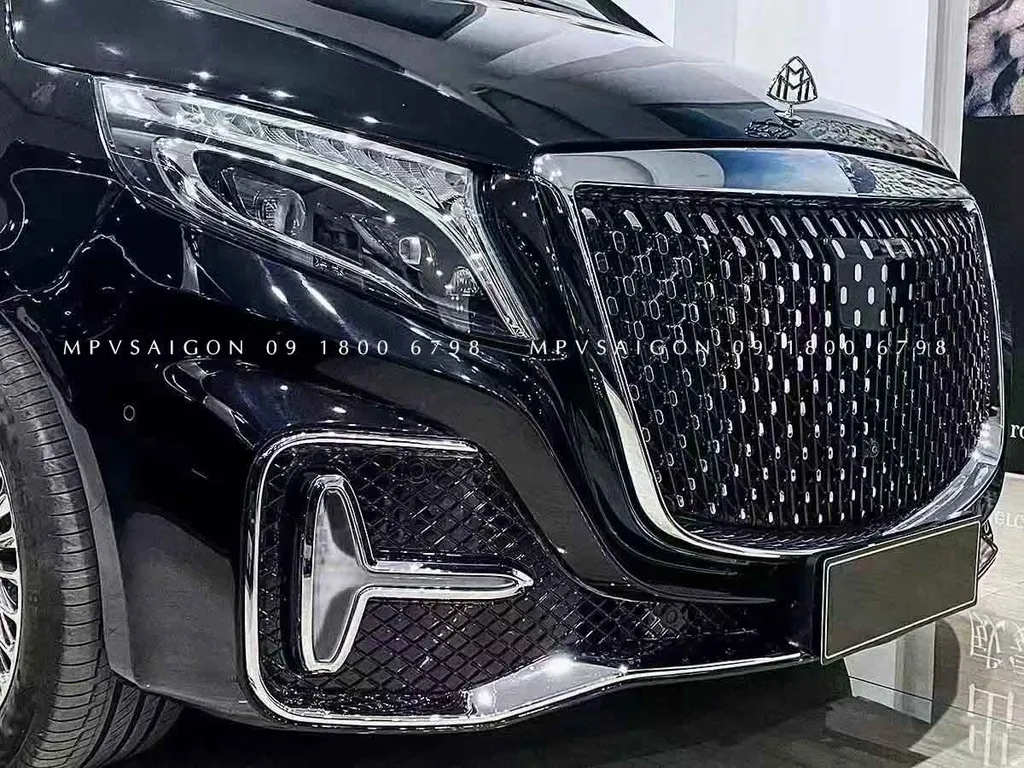 Nâng cấp body kit MERCEDES BENZ V250 bản 2024 - mẫu Starry - Ảnh 41