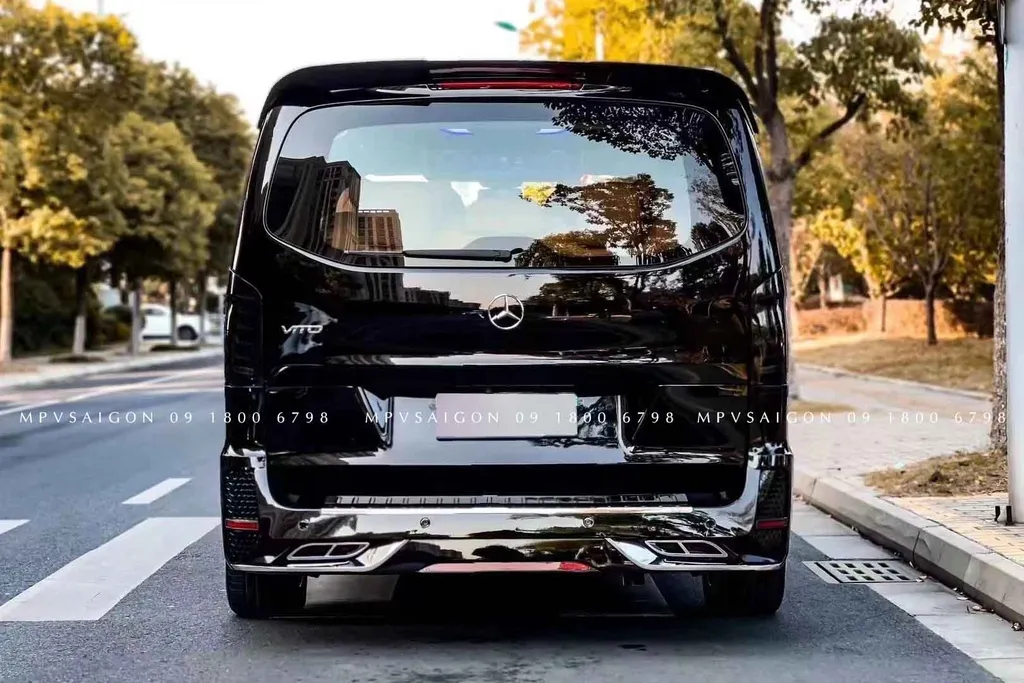 Nâng cấp body kit MERCEDES BENZ V250 bản 2024 - mẫu Starry - Ảnh 40