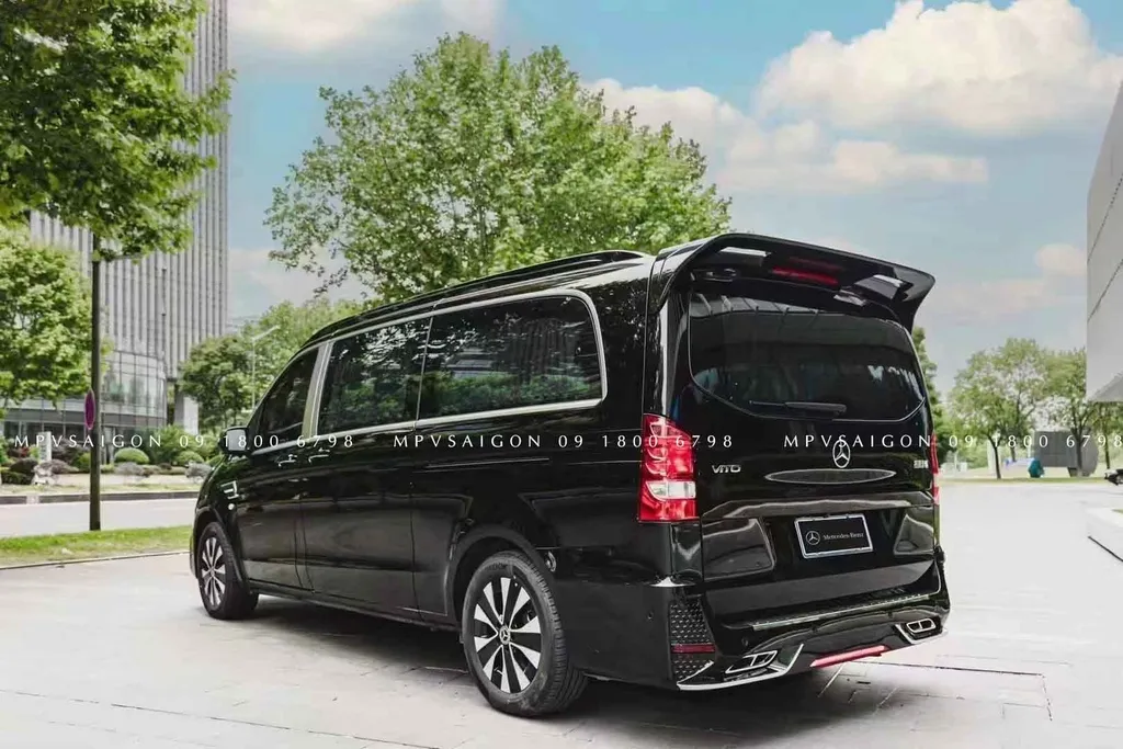 Nâng cấp body kit MERCEDES BENZ V250 bản 2024 - mẫu Starry - Ảnh 39