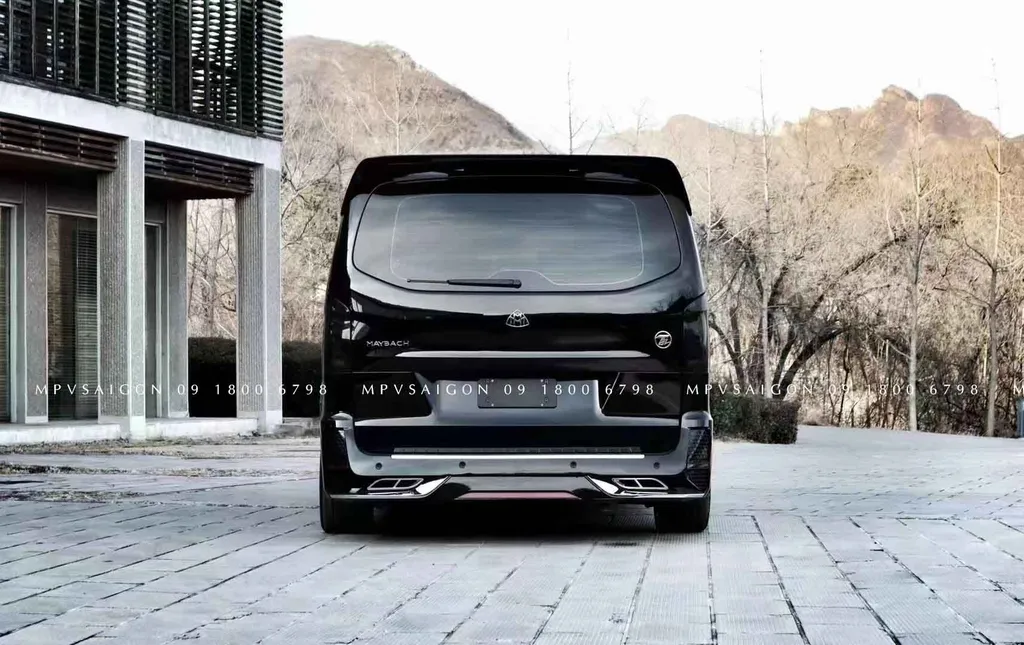 Nâng cấp body kit MERCEDES BENZ V250 bản 2024 - mẫu Starry - Ảnh 35