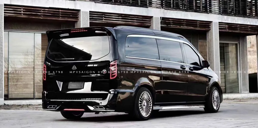 Nâng cấp body kit MERCEDES BENZ V250 bản 2024 - mẫu Starry - Ảnh 34