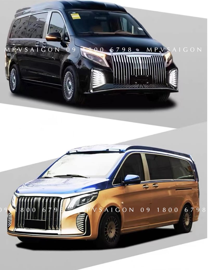 Nâng cấp body kit MERCEDES BENZ V250 bản 2024 - mẫu Starry