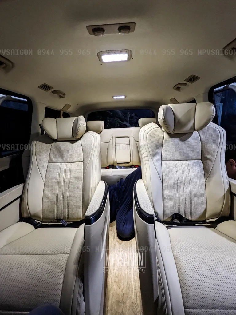 Nâng cấp ghế Limousine Hyundai Starex thương gia - Ảnh 4