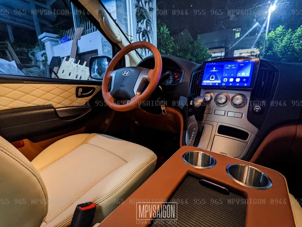 Nâng cấp ghế Limousine Hyundai Starex thương gia - Ảnh 6